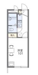 レオパレスカメリア六番館の物件間取画像